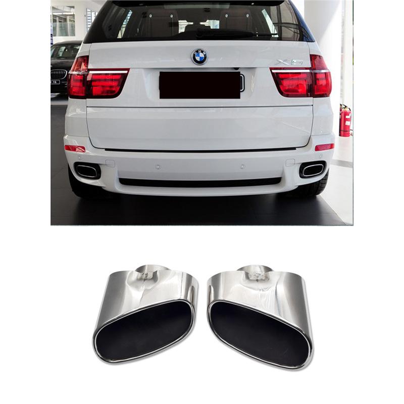 Compatible with BMW X5 Models (07-21) Tailpipe Modification - M Large Opening Decorative Exhaust Tip