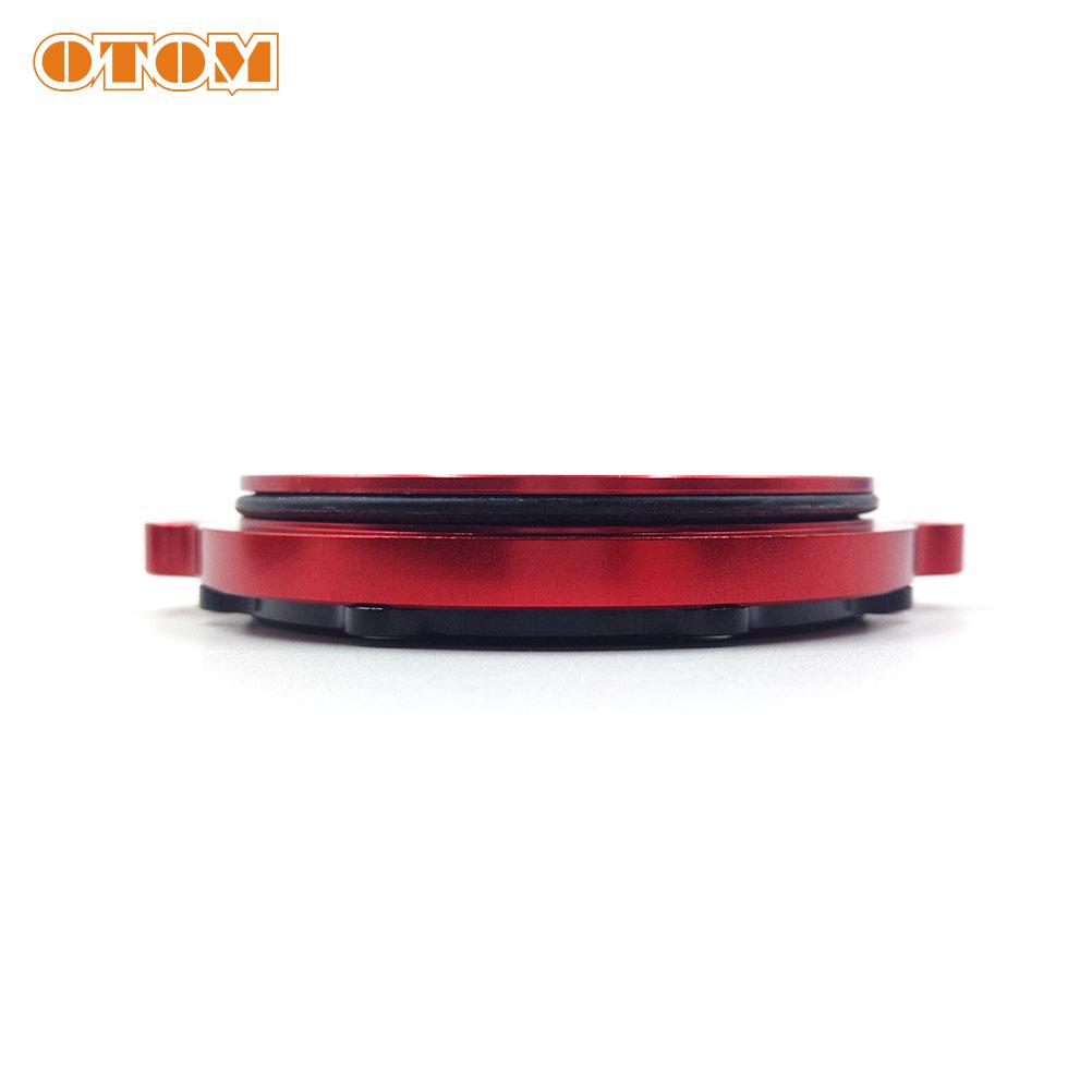 OTOM Motocycle Engine Cylinder Head Left Cover Timing Chain Visible Window Transparent Lid For HONDA CB250D-G KAYO T2 BSE ENDURO