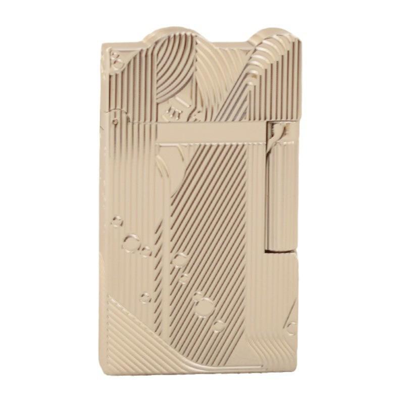 **New Good Luck Retro Flint Lighter**: Creative Side-Slip Ignition with Old-Fashioned Charm