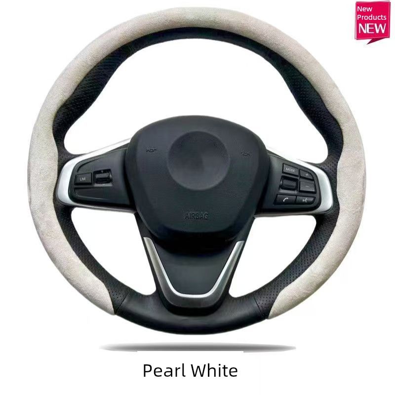 Ultra-Thin, Suitable for All Seasons, Sweat-Absorbent, Non-Slip Handlebar Cover, Clip-On Half-Pack Protective Cover, Suitable for Buick and Honda
