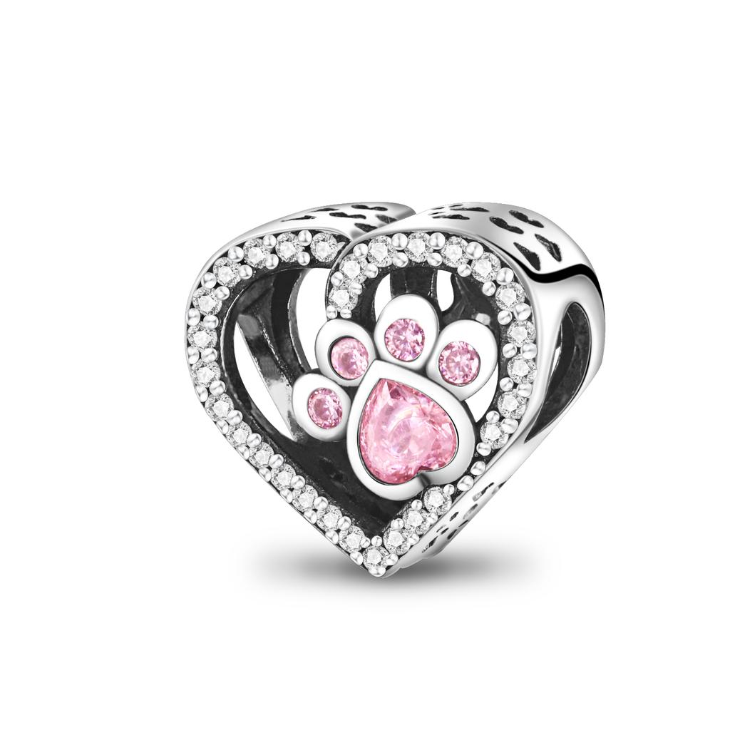 Animal Collection Copper French Bulldog Cat Butterfly Ladybug Charms Beads Fit Original Mula Bracelet Jewelry