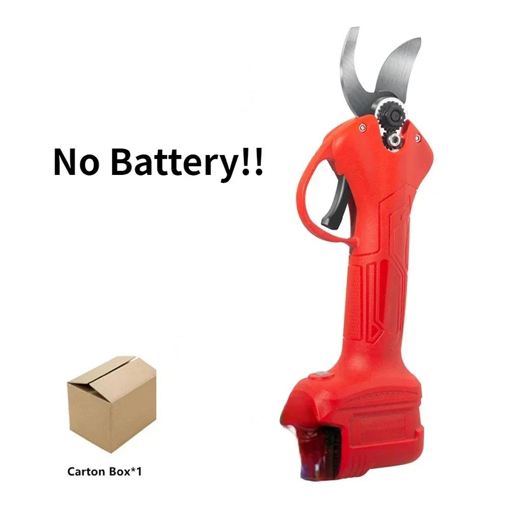 

Бесщеточный электрический секатор для садовых фруктовых деревьев, бонсай, аккумуляторные электрические садовые ножницы, садовый инструмент для аккумулятора Makita