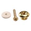 1pc Gold Guitar Strap Button Music Instrument Accessories