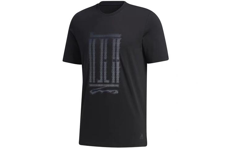 Мужская футболка Adidas Серия Wuji Черная GL8191 M
