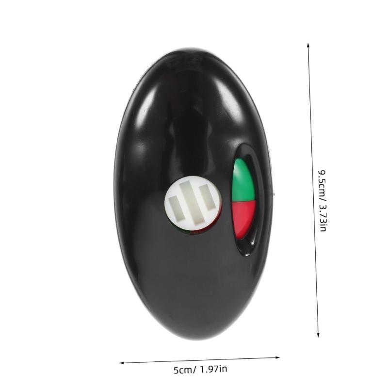 Toilet Lock with Occupied Sign Modern Elliptical Bathroom Partition Lock Plastic Privacy Hardware Easy Installation