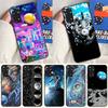 Moon Stars Space Case For Xiaomi Redmi Note 14 12 11 9 10 13 Pro 9S 10S 11S 12S Redmi 13C 10C 12C 14C Cover