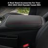 For Hyundai Tucson 2025 2025 2025 Car Armrest Box Protector Cover Leather Center Console Arm Rest Pad Car Interior Accessories