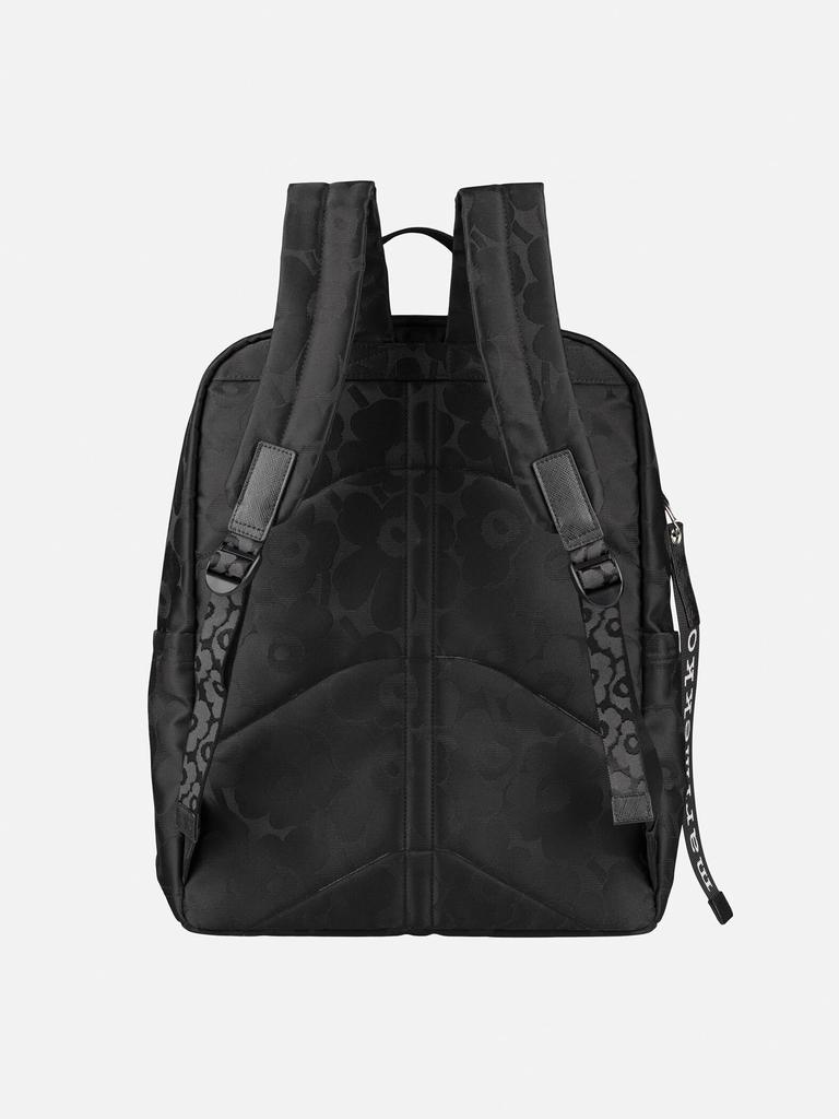 Zip Top Backpack Unikko Backpack F Black [Marimekko] Women's 52_1_52249293324