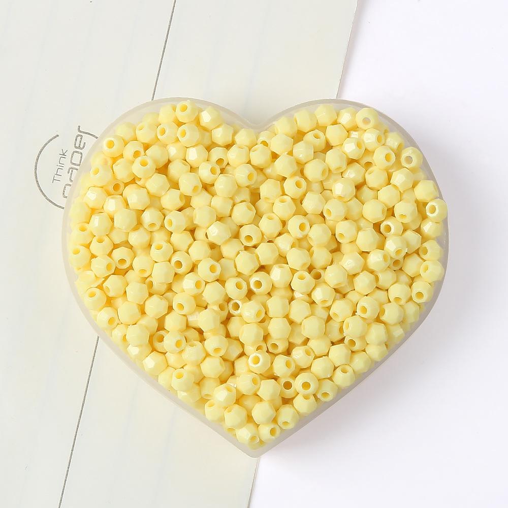 

Acrylic Mixed Color Rhombus Cut Beads Beaded Necklace Work In Progress Bracelet Diy Jewelry Accessories Accessories Materials About 200 pieces