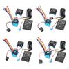 1 Set 3650 3100KV Brushless Motor And ESC & Amp; : 8 / 1:10 RC Car Boat Part 45A 60A 80A