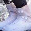 1 Pair Rainproof Shoe Covers Waterproof Anti-Puncture Wear-Resistant Non-Slip Shoe Protectors Outdoor Rain Shoe Gear