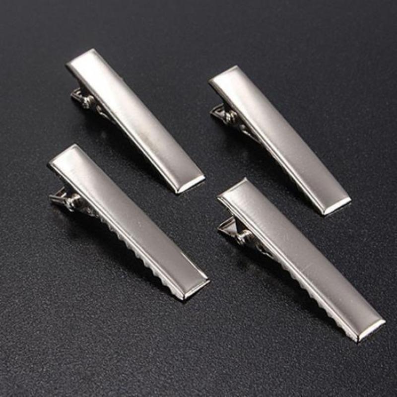 50 fermagli a coccodrillo a punta piatta piatta alla moda da 50 fermagli per capelli con denti barrette fai da te