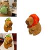 Adorable Capybara Plush Toy Pp Cotton Stuffed Animal Short Plush Water Rat Category 45cm