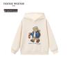 Teenie Weenie Kids' Bear Print Fleece Lined Hoodie