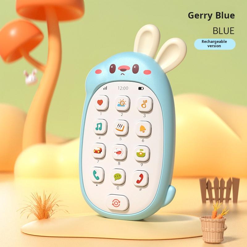 Baby Beißring Simulation Handy 0-1 Jahr Alte Kinder Musik Telefon Spielzeug Frühen Bildung Pädagogisches Geschichte Maschine