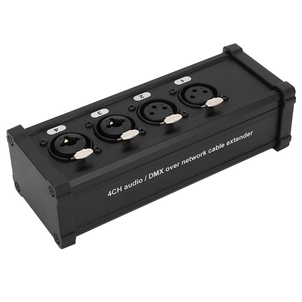 4 Channel XLR 6.5 Combo Transmitter Sound Transmissing Converter with Common Ground Interference Isolation