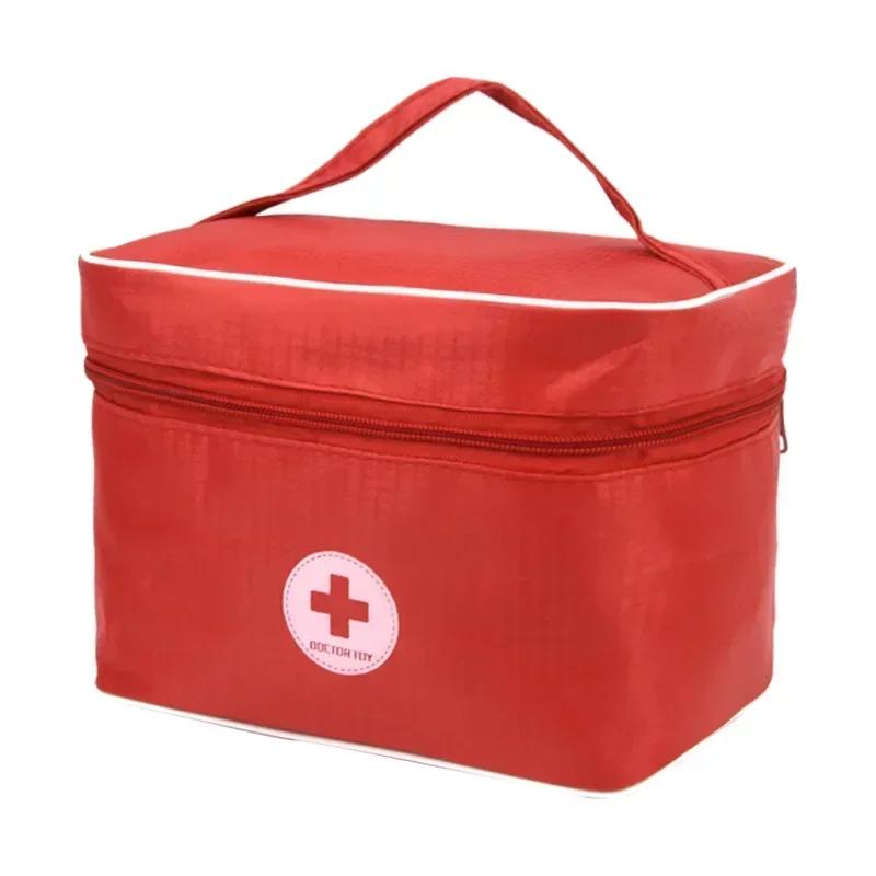 Doctor Toys for Children Set Kids Wooden Pretend Play Kit Games for Girls Boys Red Medical Dentist Medicine Box Cloth Bags Gifts