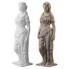 3D Printed Goddess Figurine Elegant Greek Goddess Statue Roman-Style Female Sculpture for Office Living Room Desk Shelf Decor