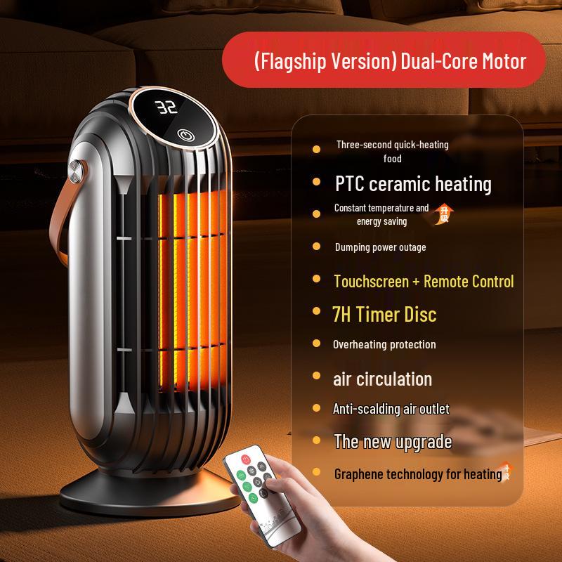 Kompakter Schreibtisch-Heizlüfter für Zuhause & Wohnheim: Winterheizungslösung BG-NFJ009 Heater