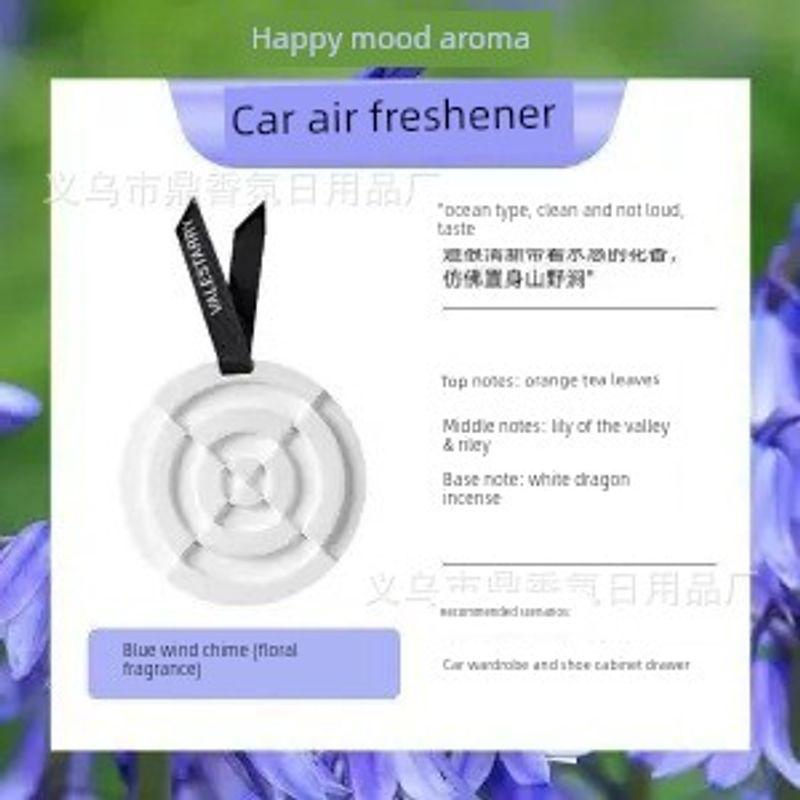 Camellia Car Fragrance Diffuser, Long-Lasting Aroma Gypsum Car Perfume, Car Interior Decoration Ornament