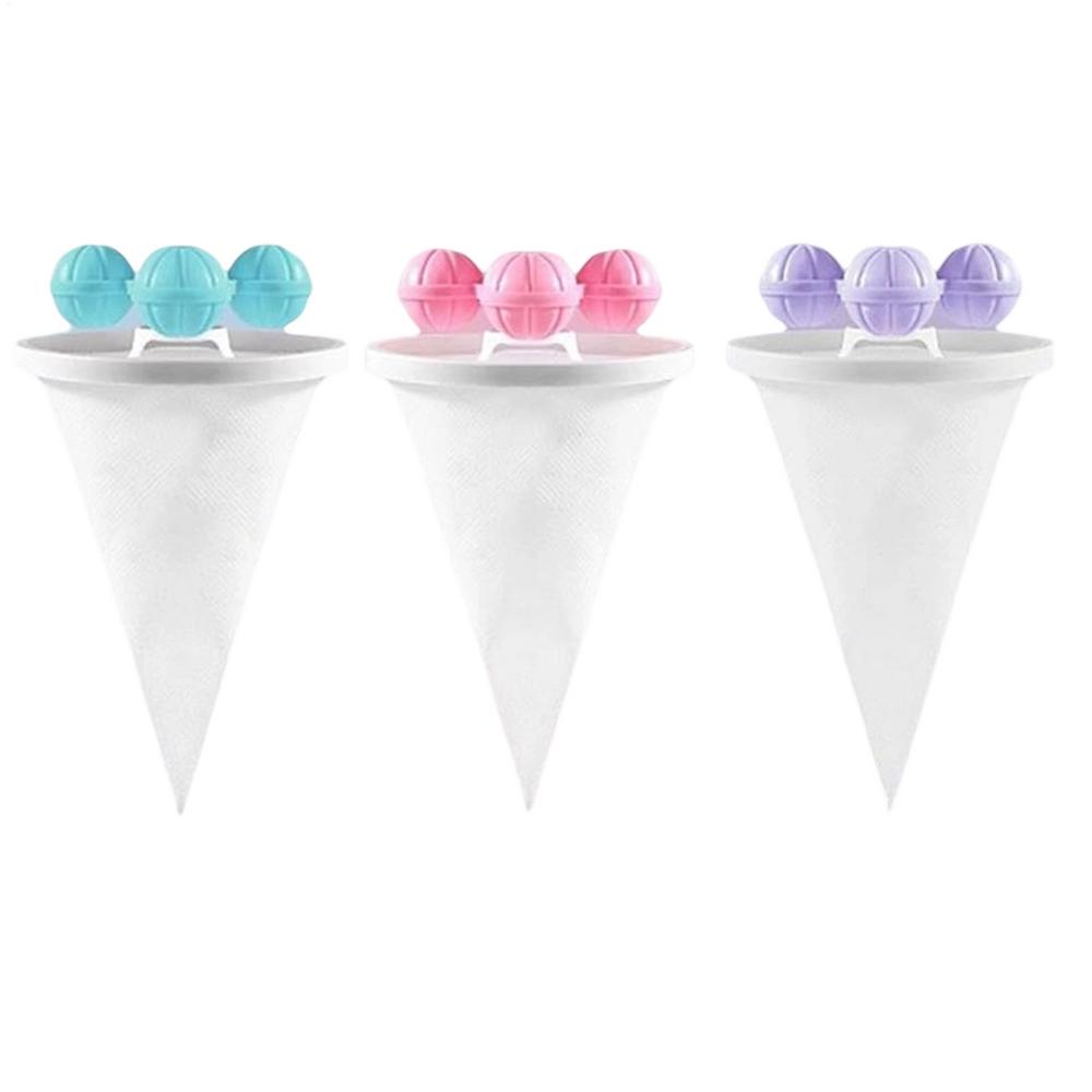 

3pcs Washing Machine Filter Net for Pet Hair Remover Laundry Cleaning Tool Floating Filtering Mesh Washing Machine Lint Catcher
