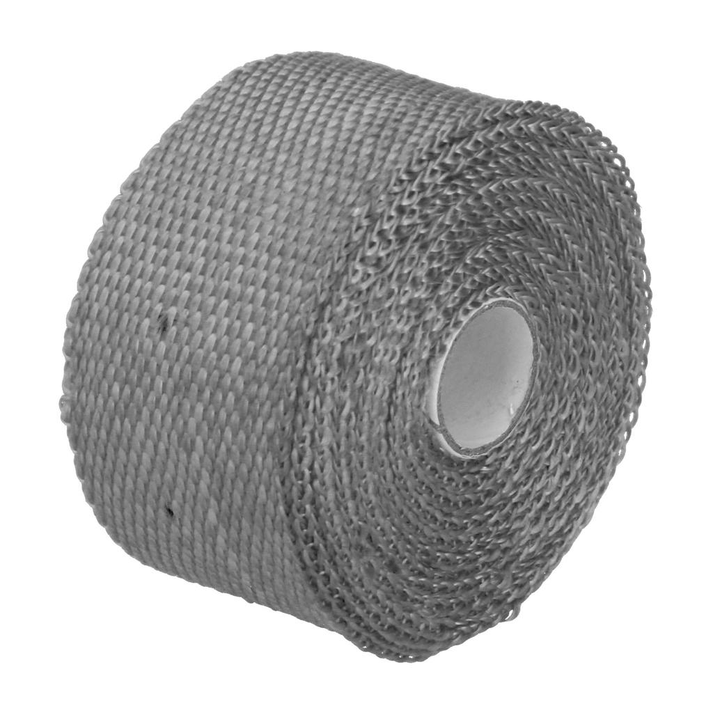 5m Exhaust Heat Wrap Insulation Tape Glass Fiber with Alloy Steel Tie for Car Motorcycle