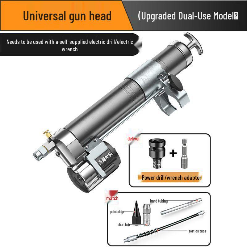 Rechargeable Electric Grease Gun, Drill & Wrench for Modified Agricultural Machinery & Harvester