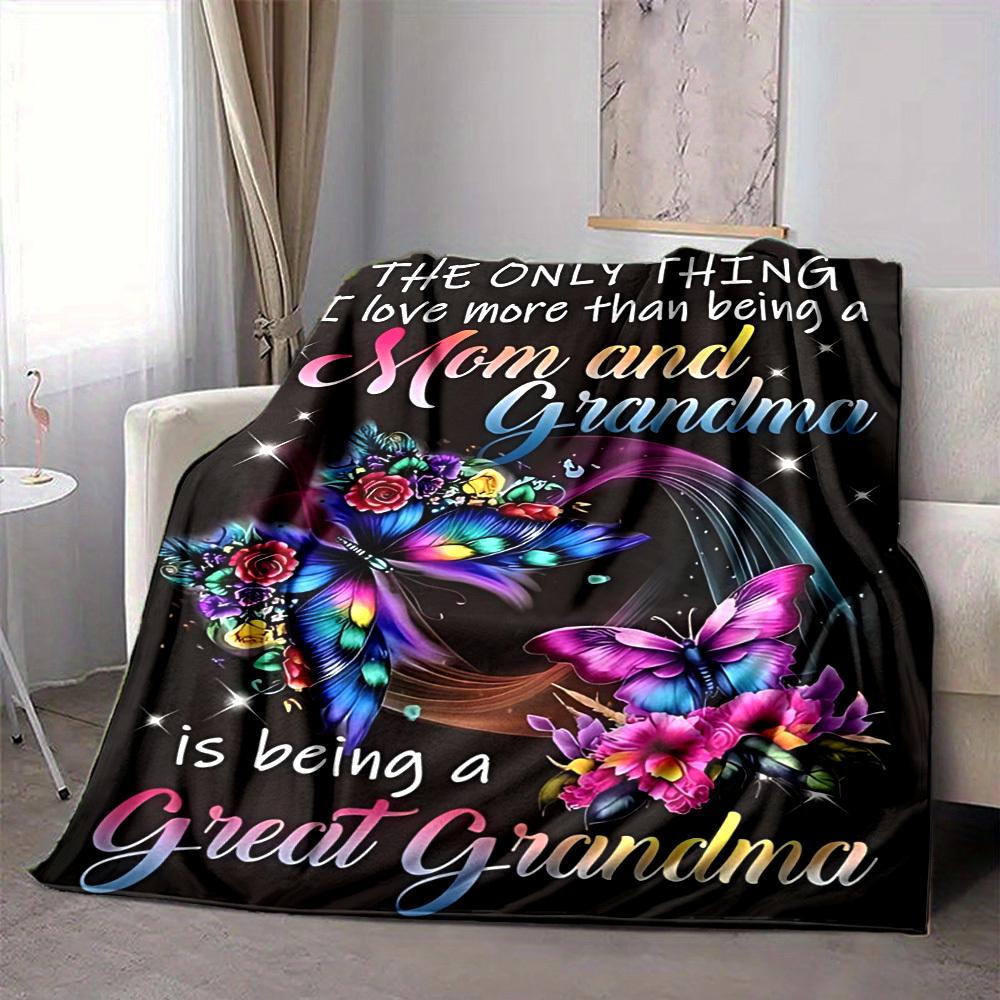 1pc Mother"s Day Gift Blanket - Perfect Gift for Birthdays, Christmas & Halloween- Soft, Warm & Versatile yy250909204