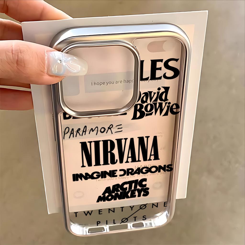 Fashion Arctics Monkeys Phone Case for IPhone 17 16e 16 15 14 13 12 11 Air Pro Max X XR 8 7 Plus Luxury Clear Soft Back Cover