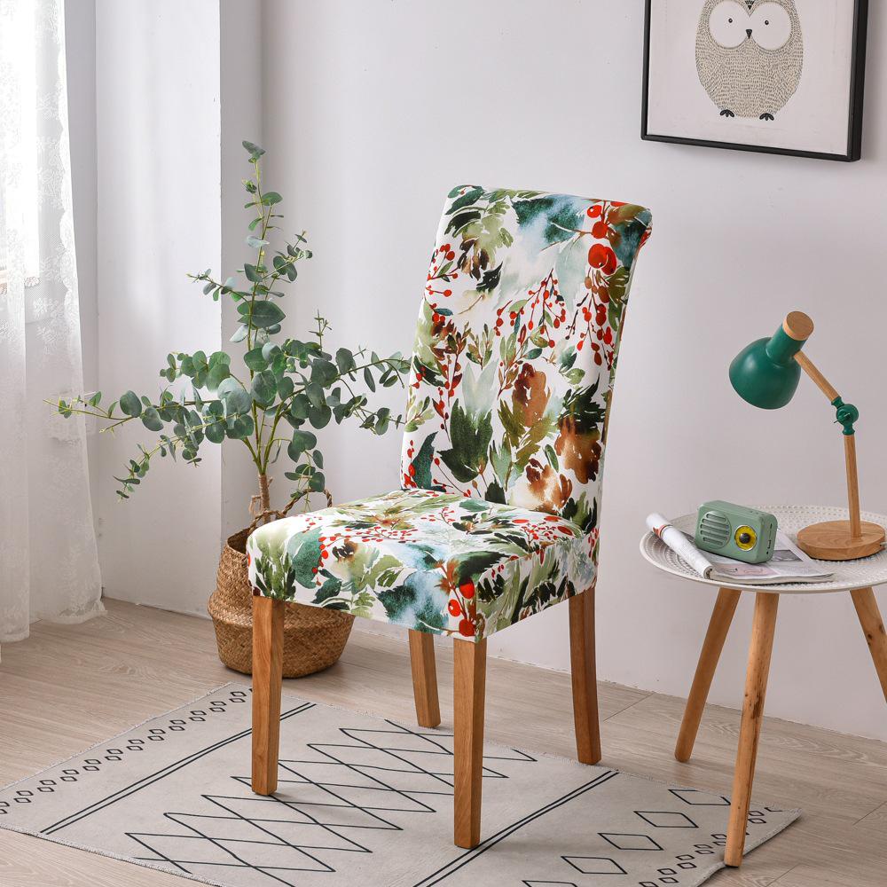 

Комплект чехлов для стульев высокой плотности, цельный, тянущийся на четыре сезона, для офисных и компьютерных стульев Universal Chair Cover