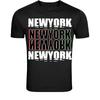 New York Typography T-Shirt - Urban NYC Street Style Graphic Tee