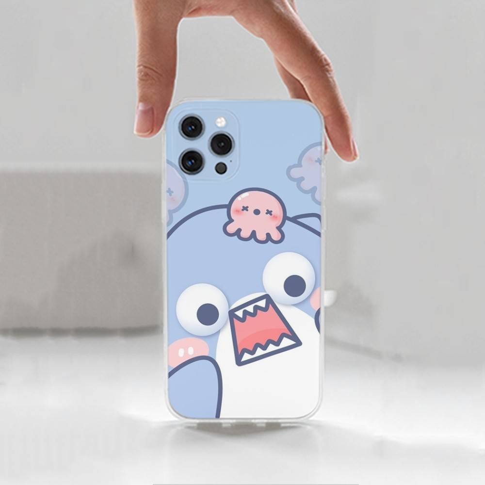 Cute S-Sharks-s Phone For iPhone 14,13,12,11,17,16,15,Pro,X,XS,XR,SE,Max,Plus,Mini Transparent Soft Cover