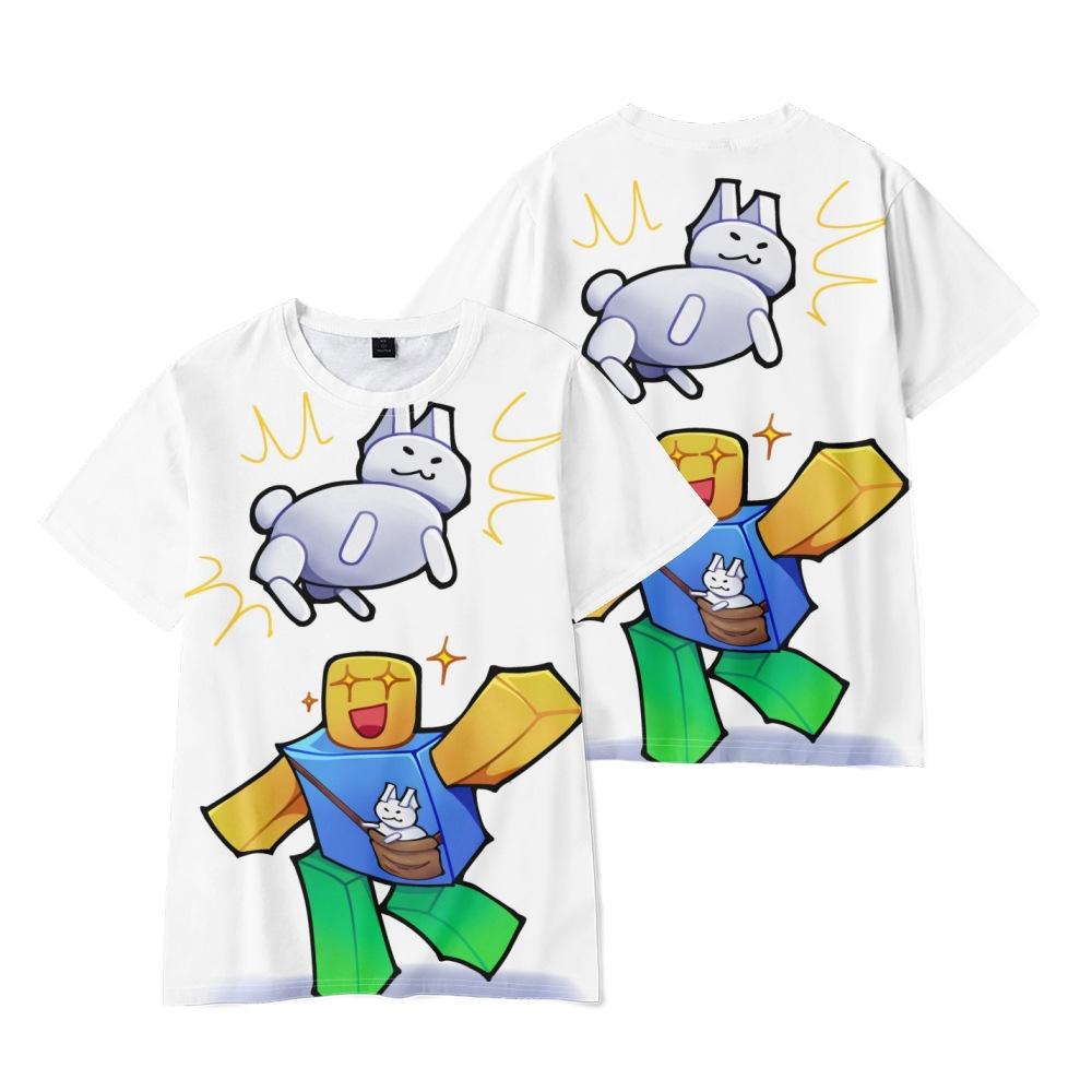 12 Colors Fashion Gubby Cartoon T Shirts for Women Men Summer Clothing Fitness O Neck Man T-shirt Oversized Men T-shirts Tops