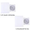 Adjustable Customizable DIY Insect Netting For Window Easy Install Ventilation Mesh Screen 6Pack with Adhesive Tape Roll