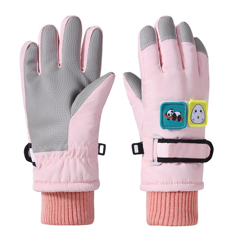 Tingbai Kids Windproof Waterproof Ski Gloves
