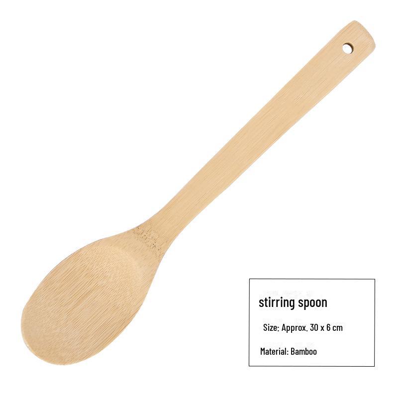 

Набор бамбуковых лопаток: Длинная ручка, антипригарное покрытие, индивидуальный логотип, в комплект входит ложка для риса.