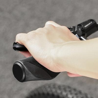 Antislip Bicycles Grip Soft Vibration Dampening Texture Secure Compatibility with Standard Handlebars