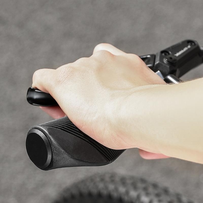 1pair Antiskid Bicycles Handlebars Grip Ergonomic Bike Handlebars Cover for Various Bike Models