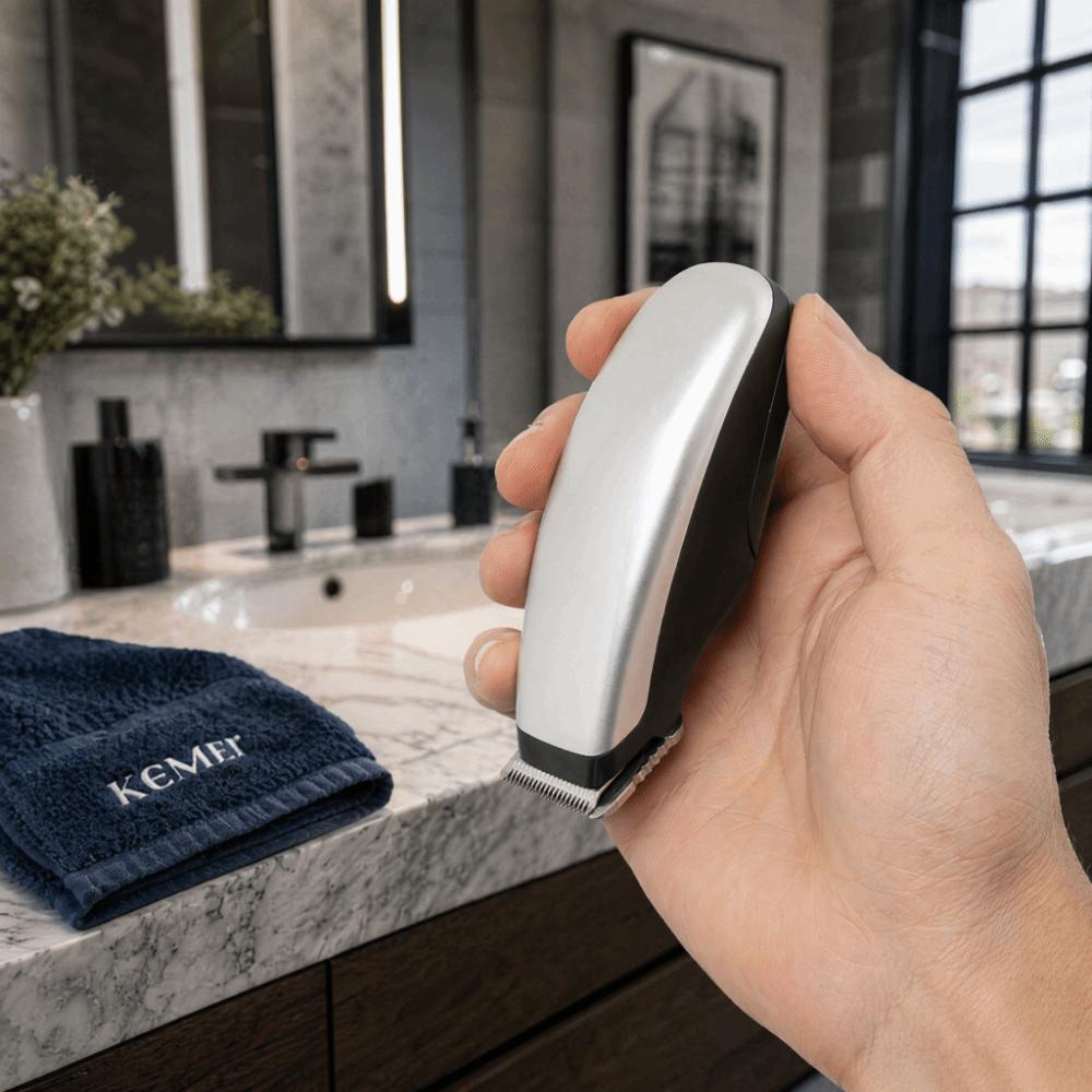 Stainless Steel Electric Hair Clipper Professional Beard Barber Razor KEMEI Mini Clippers  Travel