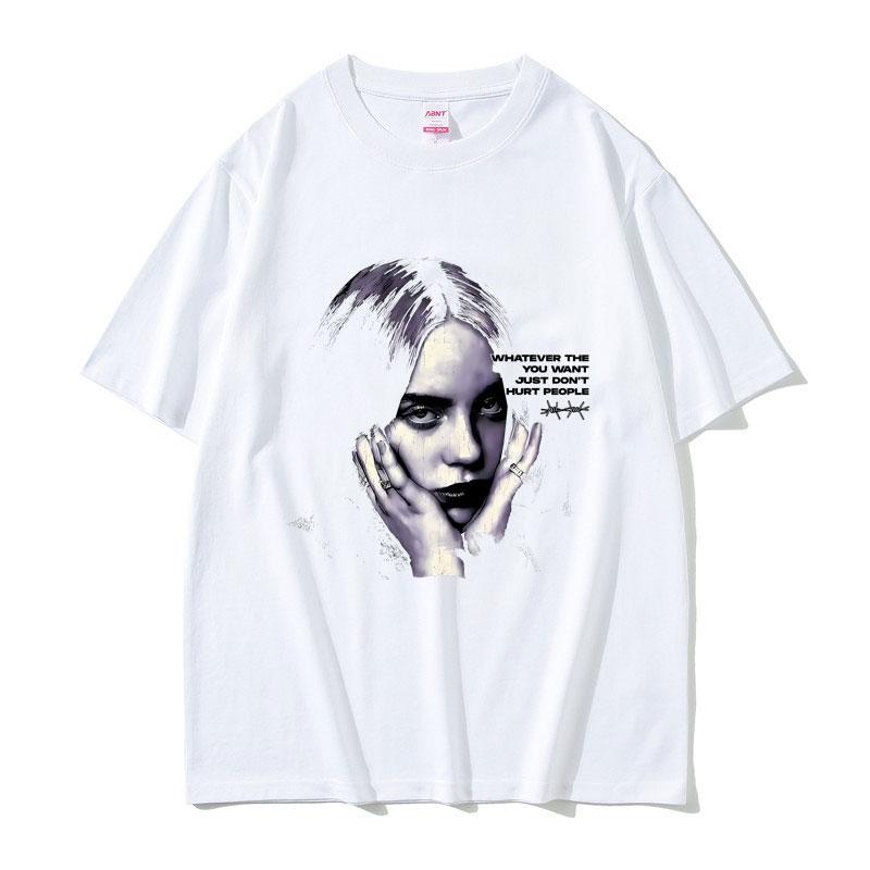 Hit Me Hard and Soft Tour Tshirts Men Fashion Pop Music T Shirts Unisex Casual Cotton Short Sleeve Tshirt Streetwear