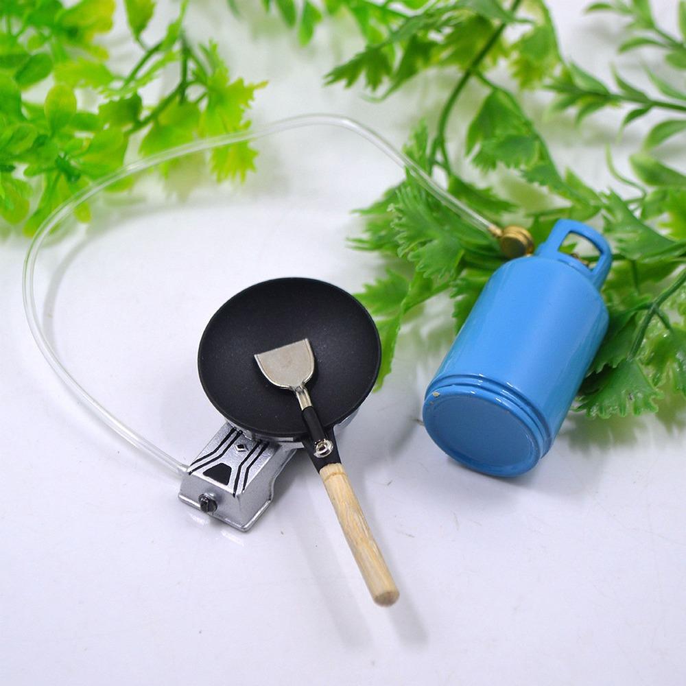 4 шт./компл. 1/12 кукольный домик миниатюрные кухонные игрушки сплав газовая плита — фото 9