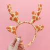 Christmas Reindeer Antler Hair Clip and Headband Set
