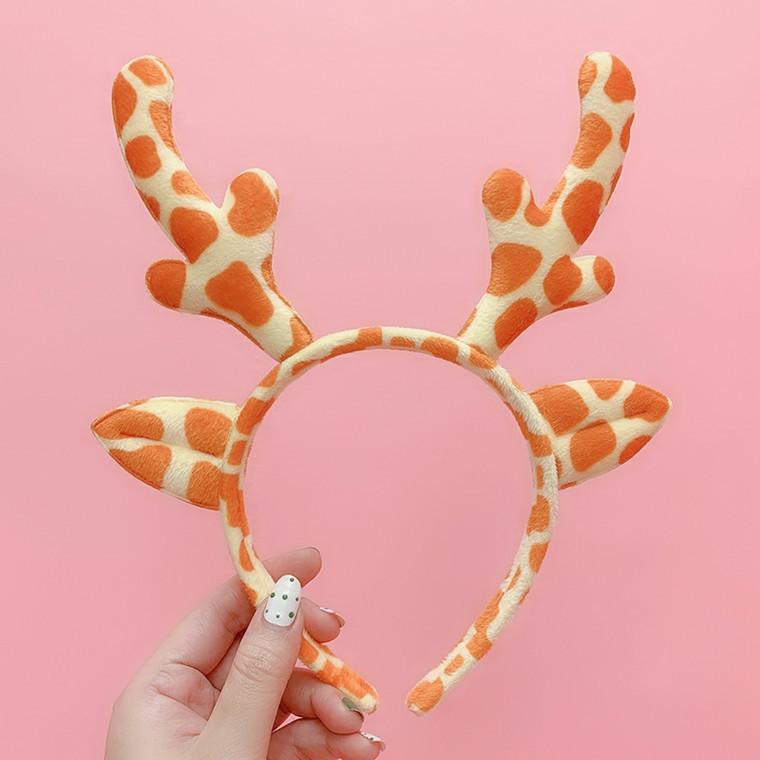 Christmas Reindeer Antler Hair Clip and Headband Set