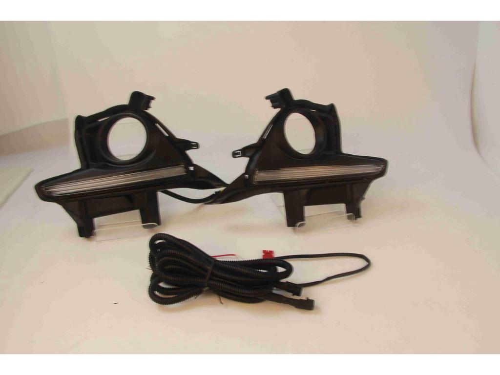15-Model Toyota Highlander LED Daytime Running & Fog Lights: Original Style, 4-Bead Design