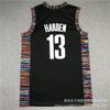 Mens Basketball Jersey Brooklyn Nets James Harden 13 Heat Pressed Performance Sportswear Fall Winter