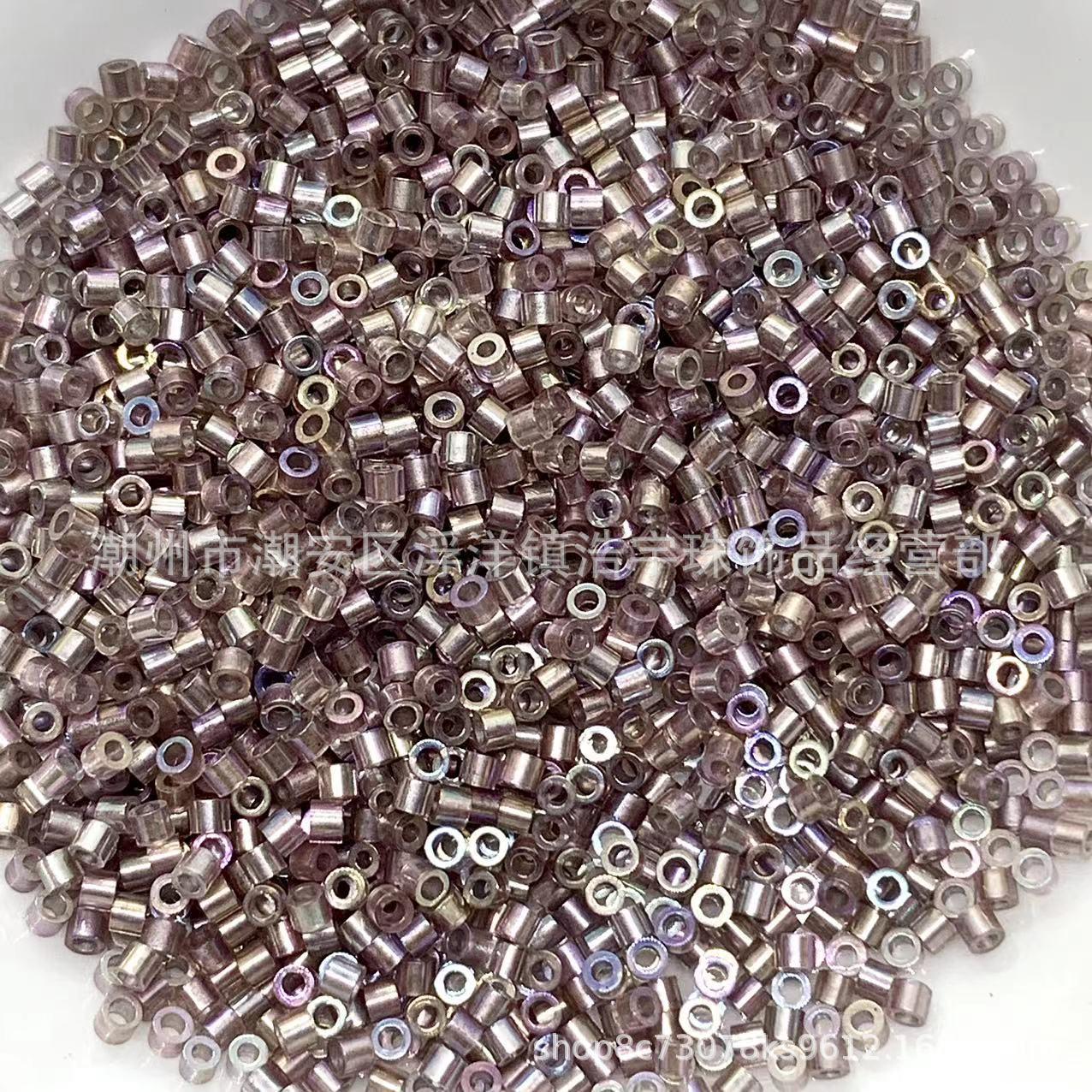 Iridescent Glass Seed Beads 1.6mm for Jewelry Making 1.6MM (225g)