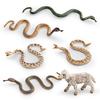 Pvc Reptile Models Wild Animal Decor For Kids Learning And Home Display