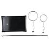 Stainless Steel Laboratory Stands Support Rod 16" L Burette Clamp Steel Lab Stand Set  Chemistry