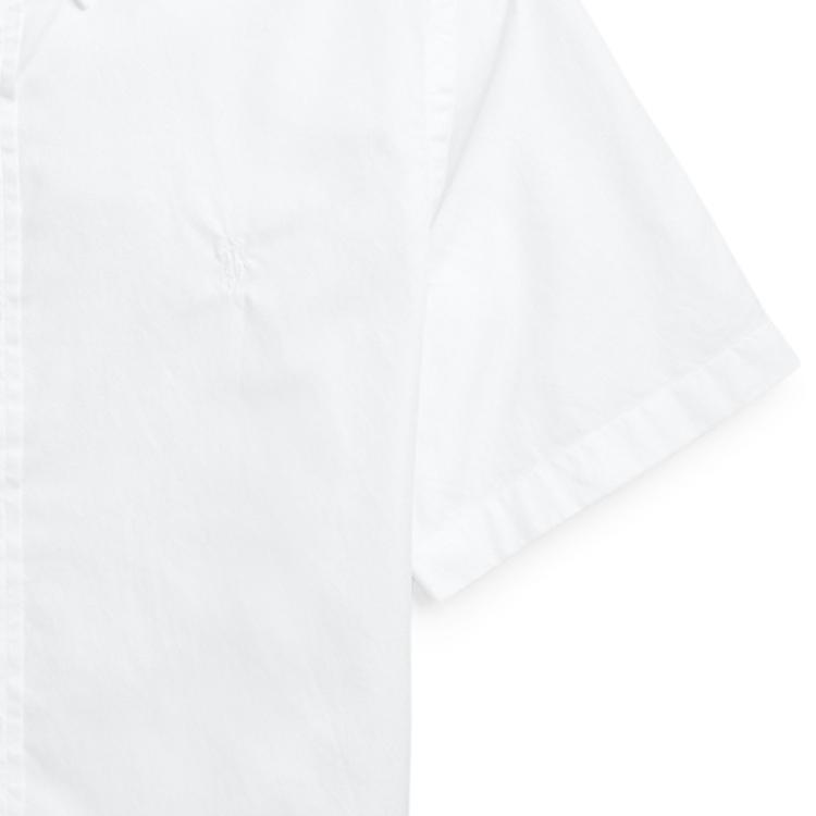 Polo Ralph Lauren SS23 Solid Color Single-Breasted Shirt Men Shirts White MNPOWOV1N820643-100