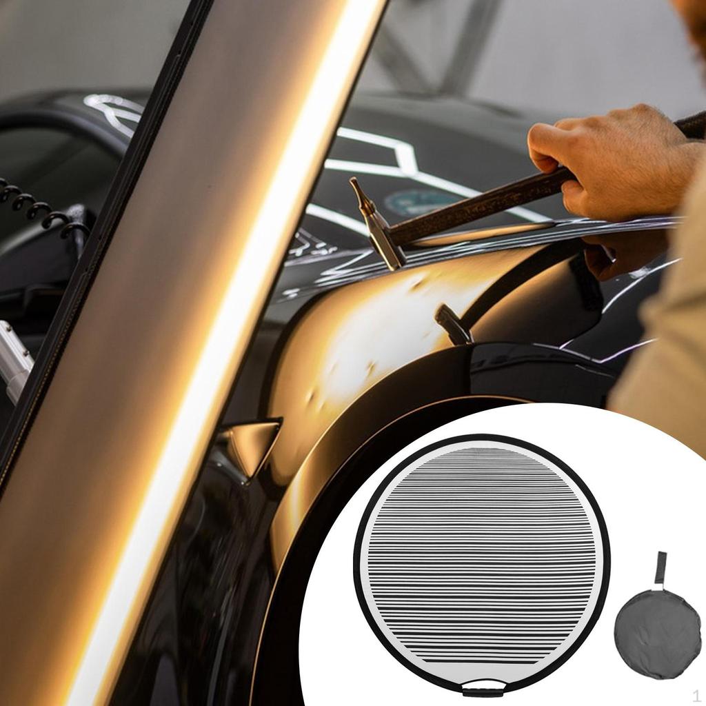 Reflector Board Flexible Circular Portable for Vehicle Door Scratches Hail Damage